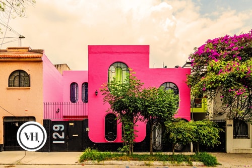 Amazing Pink House en Condesa | VH17 Virtual Homes