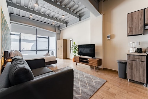 VH | Roma Norte bonito loft con rooftop | 298 Virtual Homes