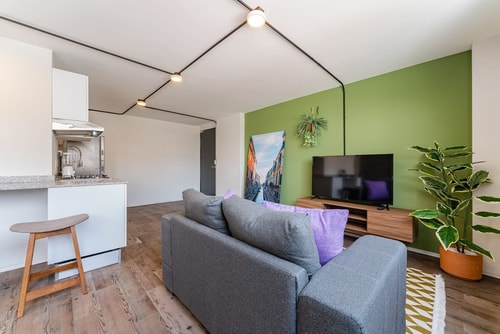 VH | Condesa cómodo Loft | Rooftoop + Gym | 293 Virtual Homes