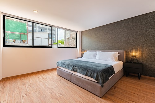 VH I Amplio loft en  Roma Norte con rooftop I 345 Virtual Homes