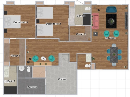 VH | DESPIERTA EN POLANCO + wifi y parking | 102 22 Virtual Homes