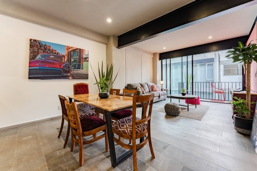 VH | Depa en Condesa + 2 rec + wifi | 88 30 Virtual Homes