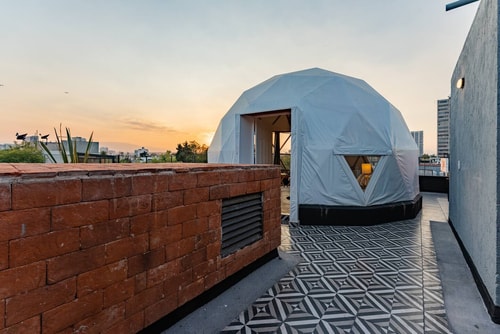 VH | Gran vista desde DOMO en CONDESA | 91 0 Virtual Homes