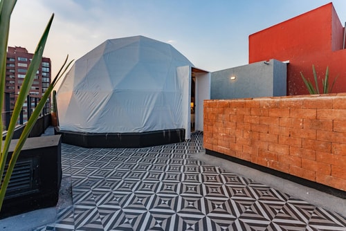 VH | Gran vista desde DOMO en CONDESA | 91 16 Virtual Homes