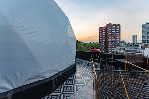 VH | Gran vista desde DOMO en CONDESA | 91 27 Virtual Homes