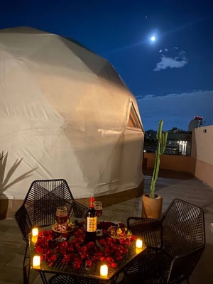 VH | Gran vista desde DOMO en CONDESA | 91 36 Virtual Homes