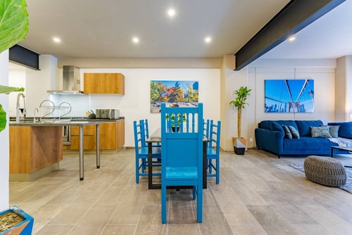 VH | Condesa apt 2 BR + Patio + wifi | 83 20 Virtual Homes