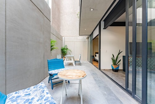 VH | Condesa apt 2 BR + Patio + wifi | 83 27 Virtual Homes