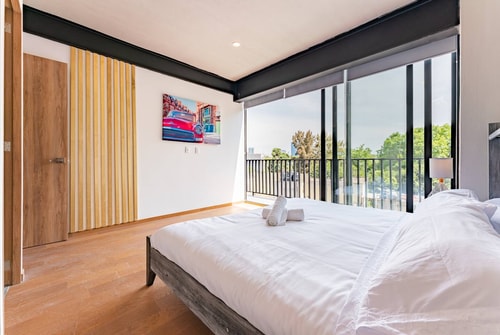 VH Condesa | 2 rec & parking + fast wifi + balcón | 98 30 Virtual Homes