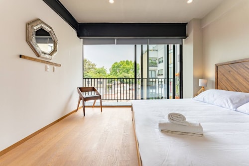 VH | Cómodo espacio + balcón & wifi | Condesa | 97 31 Virtual Homes