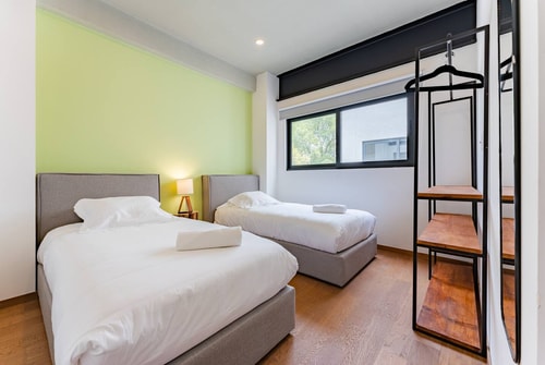 VH | Cómodo espacio + balcón & wifi | Condesa | 97 34 Virtual Homes