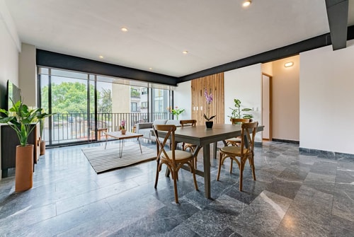 VH | Cómodo espacio + balcón & wifi | Condesa | 97 19 Virtual Homes
