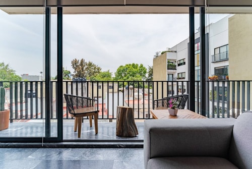 VH | Cómodo espacio + balcón & wifi | Condesa | 97 13 Virtual Homes