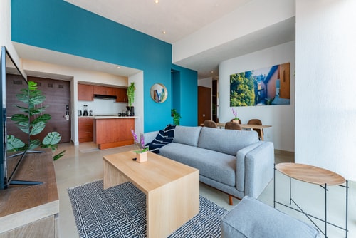 VH | 2 BR + balcony & wifi | Near Polanco | 219 0 Virtual Homes