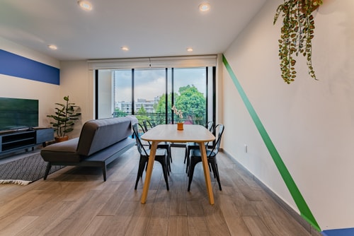 VH Roma sur | Departamento 2 rec + balcón & wifi | 73 9 Virtual Homes