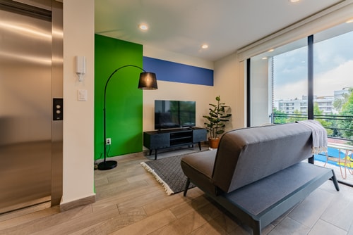 VH Roma sur | Departamento 2 rec + balcón & wifi | 73 12 Virtual Homes