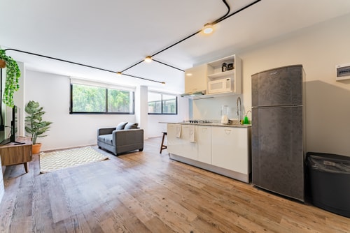 VH | Loft + fast wifi & rooftop | Condesa | 252 16 Virtual Homes
