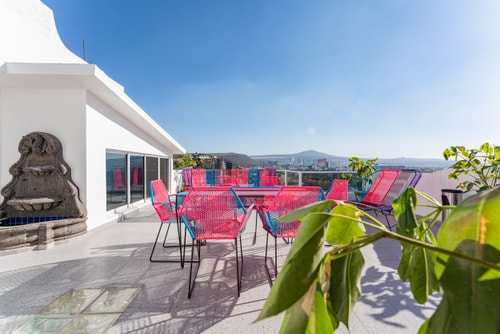 VH Querétaro | Great House 13 pax + 7 BR + roof+ patio | 140 2 Virtual Homes