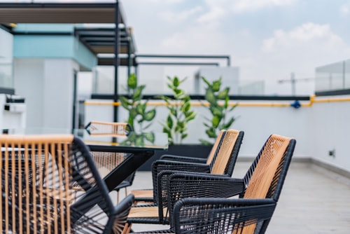 VH | Minimalist loft + washer & rooftop | Condesa | 258 4 Virtual Homes