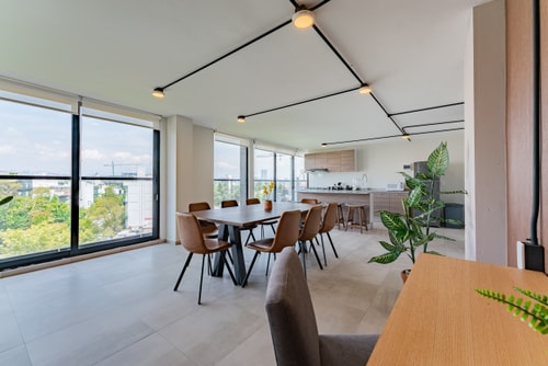 VH | Condesa Pent House | gym + roof | 295 28 Virtual Homes
