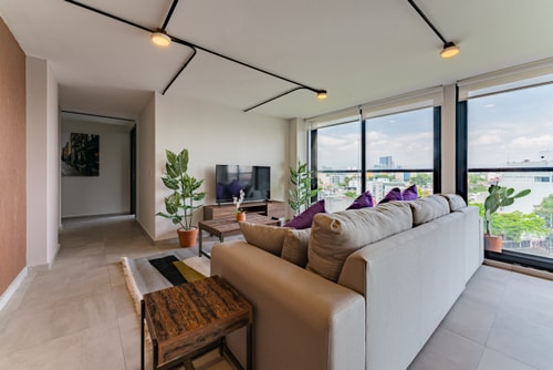 VH | Condesa Pent House | gym + roof | 295 23 Virtual Homes