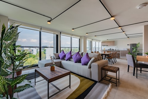 VH | Condesa Pent House | gym + roof | 295 19 Virtual Homes