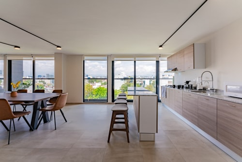 VH | Condesa Pent House | gym + roof | 295 0 Virtual Homes