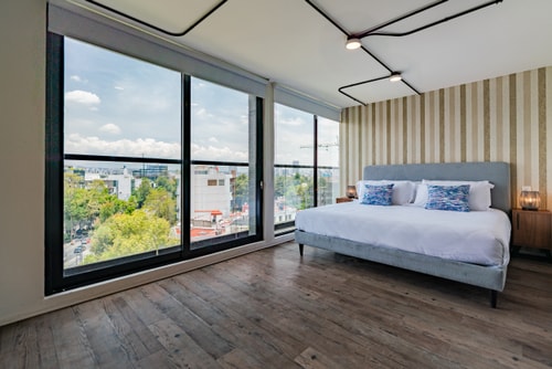 VH | Condesa Pent House | gym + roof | 295 1 Virtual Homes