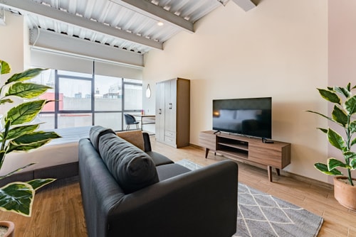 VH | Nice Loft | roof + lavandería | Roma Nte | 308 0 Virtual Homes