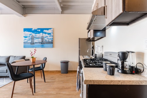 VH | Loft industrial + wifi & gym | Roma Norte | 309 9 Virtual Homes