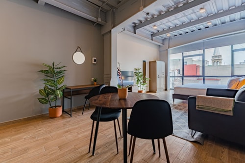 VH | Loft industrial + wifi & gym | Roma Norte | 309 2 Virtual Homes