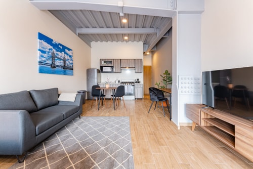 VH | Loft industrial + wifi & gym | Roma Norte | 309 14 Virtual Homes