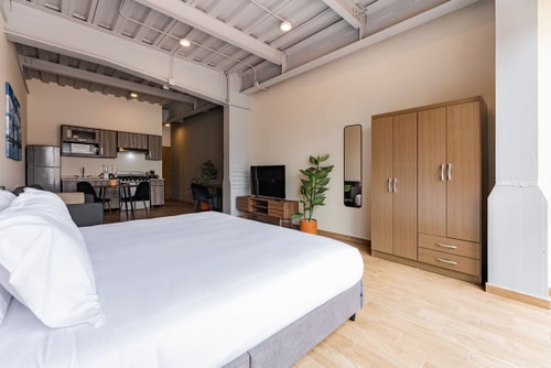 VH | Loft industrial + wifi & gym | Roma Norte | 309 25 Virtual Homes