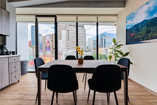 VH Roma Nte | Depa 3br | Balcón & wifi | 311 3 Virtual Homes