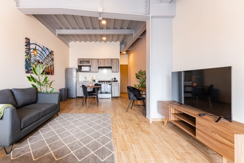 VH | Gran loft en Roma Nte + washer & wifi | 313 10 Virtual Homes