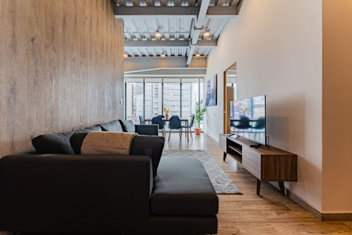 VH Roma Nte | Depa industrial + wifi & balcón | 315 13 Virtual Homes
