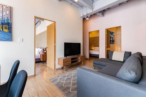 VH Roma Nte | Depa industrial + wifi & balcón | 315 14 Virtual Homes