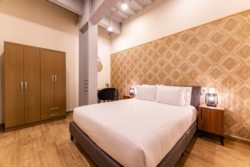 VH Roma Nte | Depa industrial + wifi & balcón | 315 27 Virtual Homes
