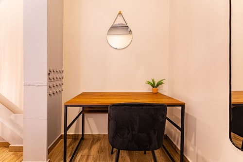 VH Roma Nte | Depa industrial + wifi & balcón | 315 38 Virtual Homes