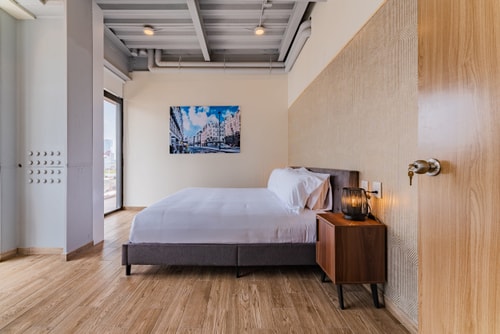 VH Roma Nte | Depa industrial + wifi & balcón | 315 39 Virtual Homes