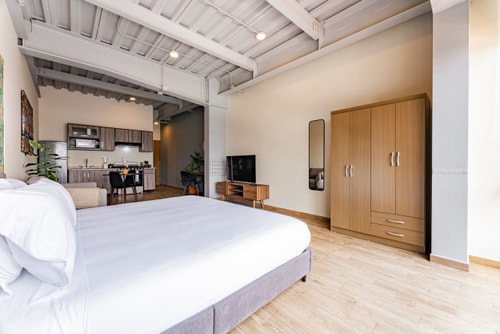 VH | Loft moderno + wifi & washer | Roma Nte | 317 25 Virtual Homes
