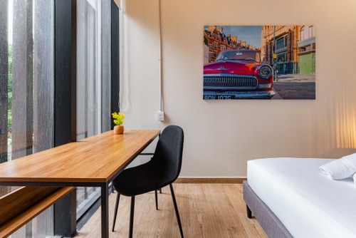 VH Roma Nte | Nice apt | balcón + rooftop | 162 35 Virtual Homes