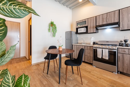 VH | Stylish loft + wifi & washer | Roma Norte | 163 5 Virtual Homes