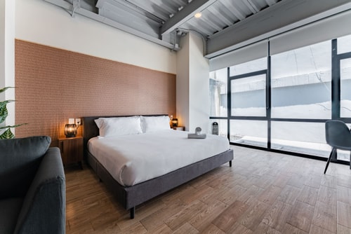 VH | Stylish loft + wifi & washer | Roma Norte | 163 19 Virtual Homes