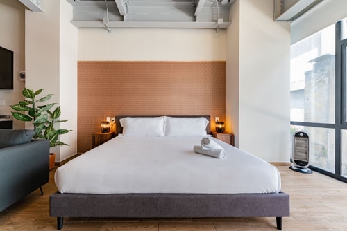 VH | Stylish loft + wifi & washer | Roma Norte | 163 1 Virtual Homes