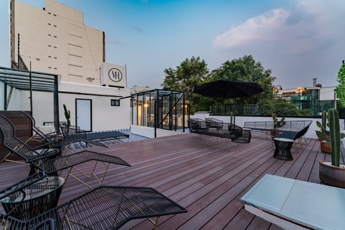 VH Roma | Amazing Mexican House roof & gym | 237 134 Virtual Homes