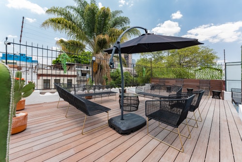 VH Roma | Amazing Mexican House roof & gym | 237 135 Virtual Homes