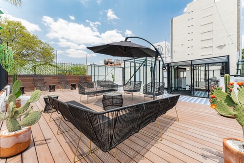 VH Roma | Amazing Mexican House roof & gym | 237 136 Virtual Homes
