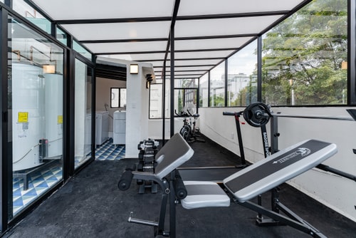 VH Roma | Amazing Mexican House roof & gym | 237 142 Virtual Homes