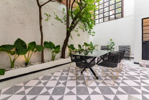 VH Roma | Amazing Mexican House roof & gym | 237 59 Virtual Homes